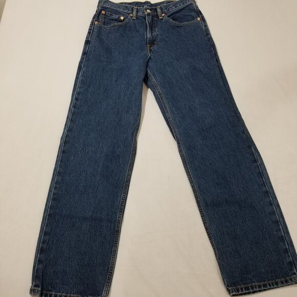 Levi's Other - Levis 550 Jeans Mens 32x32 Relaxed Fit Dark Stonewash Blue 01550-4886 Loose